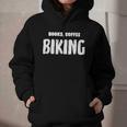 Books Coffee Biking Graphic Youth Hoodie