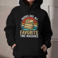 Books Are My Favorite Time Machines Graphic Youth Hoodie