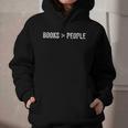 Books Are Greater Than People Graphic Youth Hoodie Books Are Greater Than People Graphic Youth Hoodie