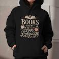 Books Are My Love Language Reader And Book Lover Bookworms Graphic Youth Hoodie Books Are My Love Language Reader And Book Lover Bookworms Graphic Youth Hoodie
