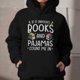 Books And Pajamas Count Me In Saying Read Book Lover Graphic Youth Hoodie Books And Pajamas Count Me In Saying Read Book Lover Graphic Youth Hoodie