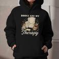 Books Are My Therapy Cozy Reading Chair Artwork Graphic Youth Hoodie Books Are My Therapy Cozy Reading Chair Artwork Graphic Youth Hoodie