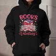 Books Are My Valentine Coquette Bow Book Flower Girl Women Graphic Youth Hoodie Books Are My Valentine Coquette Bow Book Flower Girl Women Graphic Youth Hoodie
