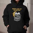 Books Are My Valentine Cute Book Lover Valentine's Day Graphic Youth Hoodie