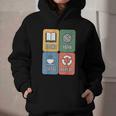 Books Yarn Coffee Repeat Crocheting Graphic Youth Hoodie Books Yarn Coffee Repeat Crocheting Graphic Youth Hoodie