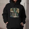 Bookworm Dragons Reading Book Dragons And Books Graphic Youth Hoodie