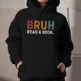 Bruh Read a Book Graphic Youth Hoodie