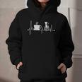 Cat Book Coffee Lover Heartbeat Cat Lover Book Lover Graphic Youth Hoodie Cat Book Coffee Lover Heartbeat Cat Lover Book Lover Graphic Youth Hoodie