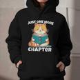Cat Reading Books Bookworm Read One More Chapter Graphic Youth Hoodie Cat Reading Books Bookworm Read One More Chapter Graphic Youth Hoodie