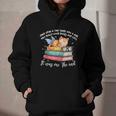 Cats And Books Easily Distracted By Book & Cat Lover Men Women Kids Graphic Youth Hoodie