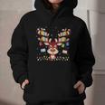 Christmas Librarian Reindeer Matching Book Lover Graphic Youth Hoodie