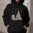 Christmas A Penguin Reading Book Snowflake Cocoa Hot Teacher Graphic Youth Hoodie Christmas A Penguin Reading Book Snowflake Cocoa Hot Teacher Graphic Youth Hoodie