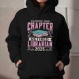 Closing This Chapter Retired Librarian 2025 Book Retirement Graphic Youth Hoodie