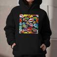 Comic Book Pop Art Modern Fun Graphic Youth Hoodie