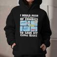 Comics Collecting Book Collector Guide Comics Lover Graphic Youth Hoodie