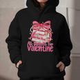 Coquette Bow All Booked For Valentines Teacher Book Graphic Youth Hoodie Coquette Bow All Booked For Valentines Teacher Book Graphic Youth Hoodie