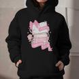 Coquette Reading Book Lover Pink Bow Bookish Mom & Daughter Graphic Youth Hoodie Coquette Reading Book Lover Pink Bow Bookish Mom & Daughter Graphic Youth Hoodie