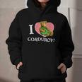Corduroy I Heart Corduroy Teddy Bear Retro Children's Book Graphic Youth Hoodie