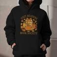 Cozy Readers Book Society Vintage Fall Books & Pumpkin Graphic Youth Hoodie