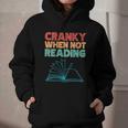 Cranky When Not Reading Retro Vintage Book Lover Graphic Youth Hoodie Cranky When Not Reading Retro Vintage Book Lover Graphic Youth Hoodie