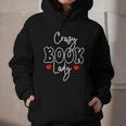 Crazy Book Lady Graphic Youth Hoodie