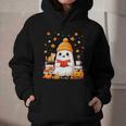 Cute Beanie Ghost Bookworm Cozy Book Reading Halloween Graphic Youth Hoodie Cute Beanie Ghost Bookworm Cozy Book Reading Halloween Graphic Youth Hoodie
