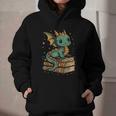 Cute Kawaii Dragon Fantasy Book Lover Book Nerd Graphic Youth Hoodie