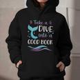 Cute Mermaid Librarian Teacher Dive Into A Good Book Reading Graphic Youth Hoodie Cute Mermaid Librarian Teacher Dive Into A Good Book Reading Graphic Youth Hoodie