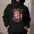 Cute Reading Outfit Book Lover Tee For Women Who Read Graphic Youth Hoodie