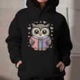 Cute Reading Owl Book Lover Teacher Librarian Bookworm Graphic Youth Hoodie Cute Reading Owl Book Lover Teacher Librarian Bookworm Graphic Youth Hoodie