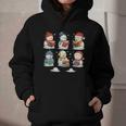 Cute Snowman Reading Books Christmas Winter Book Lover Graphic Youth Hoodie Cute Snowman Reading Books Christmas Winter Book Lover Graphic Youth Hoodie