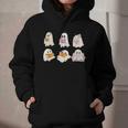 Cute Spooky Reading Book Halloween Fall Ghost Autumn Graphic Youth Hoodie Cute Spooky Reading Book Halloween Fall Ghost Autumn Graphic Youth Hoodie