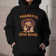 Cute Thanksgiving Teacher Librarian Thankful Reading Books Graphic Youth Hoodie Cute Thanksgiving Teacher Librarian Thankful Reading Books Graphic Youth Hoodie