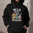 Cute Wildlife Zoo Animals For Book Reader Bookworms Graphic Youth Hoodie Cute Wildlife Zoo Animals For Book Reader Bookworms Graphic Youth Hoodie