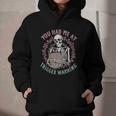 Dark Romance Had Me At Trigger Warning Skeleton Smutt Book Graphic Youth Hoodie