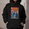 Dead Roast Coffee Comic Book Cover Style Skeleton Barista Graphic Youth Hoodie
