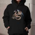 Dragon Silhouette Books Librarian Bookworm Women Men Kids Graphic Youth Hoodie