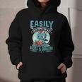 Easily Distracted By Books And Dragons Nerds Graphic Youth Hoodie Easily Distracted By Books And Dragons Nerds Graphic Youth Hoodie