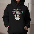 Easily Distracted By Books Silly-Goose Bookish Library Read Graphic Youth Hoodie Easily Distracted By Books Silly-Goose Bookish Library Read Graphic Youth Hoodie