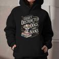 Easily Distracted By Dogs And Books Reader Animal Dog Graphic Youth Hoodie Easily Distracted By Dogs And Books Reader Animal Dog Graphic Youth Hoodie