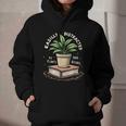 Easily Distracted By Plants And Books Graphic Youth Hoodie