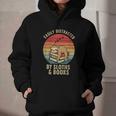 Easily Distracted By Sloths And Books Graphic Youth Hoodie Easily Distracted By Sloths And Books Graphic Youth Hoodie