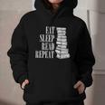 Eat Sleep Read Repeat Reading Book Librarian Men Women Kids Graphic Youth Hoodie