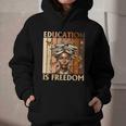 Education Is Freedom Teacher Books Black History Women Graphic Youth Hoodie Education Is Freedom Teacher Books Black History Women Graphic Youth Hoodie