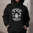 Education Is Freedom History Books African Pride Women Graphic Youth Hoodie Education Is Freedom History Books African Pride Women Graphic Youth Hoodie