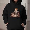 Elizabeth I Reading A Book Graphic Youth Hoodie