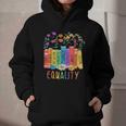Equality Book LGBTQ Wildflowers Equal Rights Gay Kindness Graphic Youth Hoodie