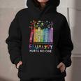 Equality Hurts No One Book Flower Rainbow Pride Month LGBTQ Graphic Youth Hoodie Equality Hurts No One Book Flower Rainbow Pride Month LGBTQ Graphic Youth Hoodie