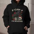 F-CAW-F I'm Reading Crow Book Lover Introvert Meme Graphic Youth Hoodie