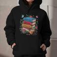 Fantasy Drama Tragedy Books Subtle Reader Librarian Flower Graphic Youth Hoodie